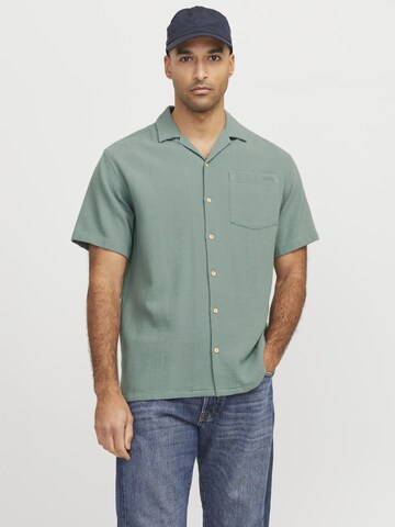 R.D.D. ROYAL DENIM DIVISION Comfort Fit Hemd in Grün: Vorderseite
