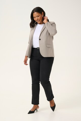 Blazer 'Sakira' KAFFE CURVE en gris