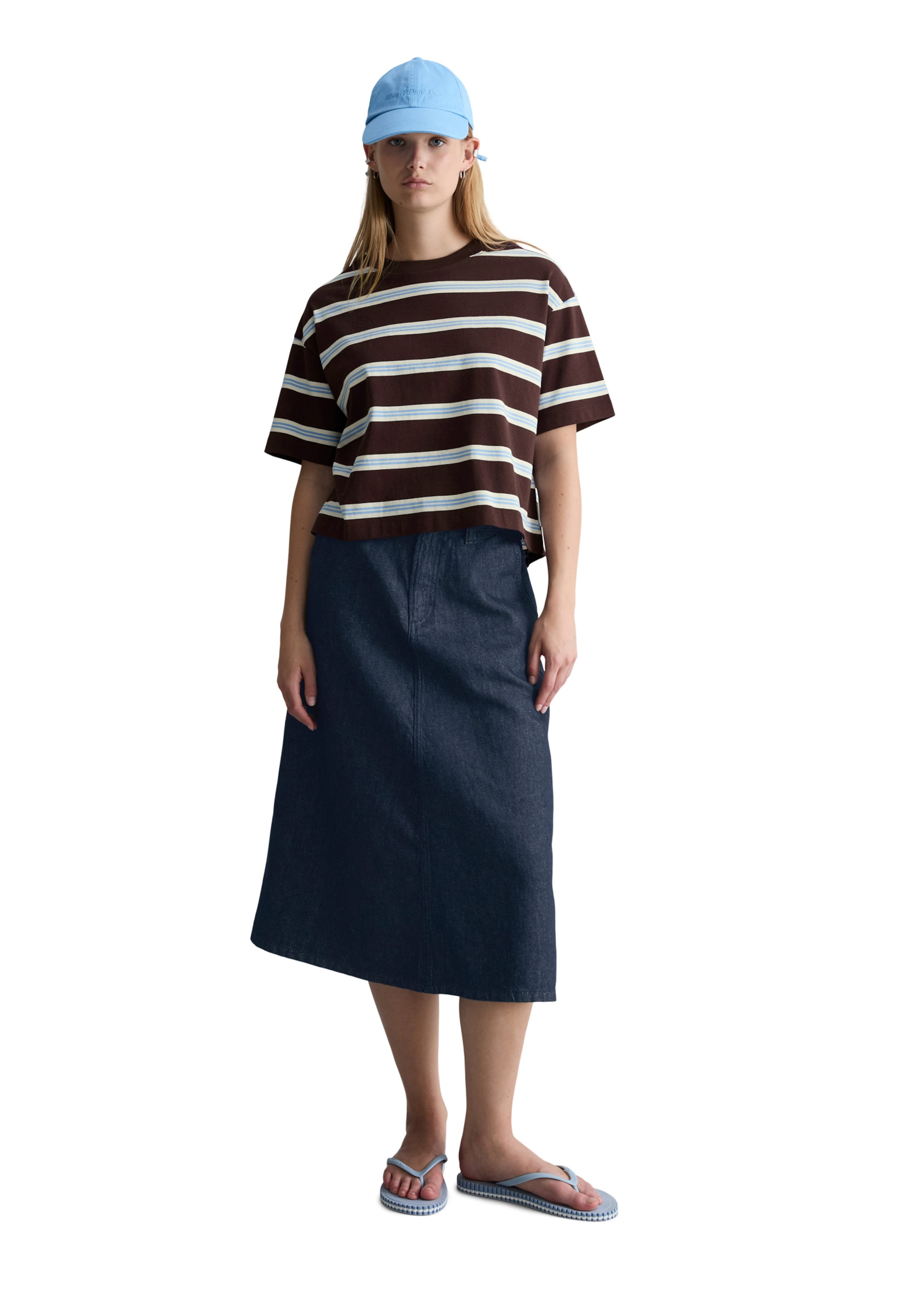 T-shirt Marc O'Polo DENIM en marron