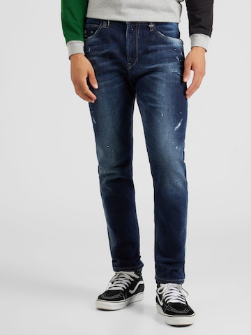 Regular Jeans 'Felice Laser' de la Elias Rumelis pe albastru: față
