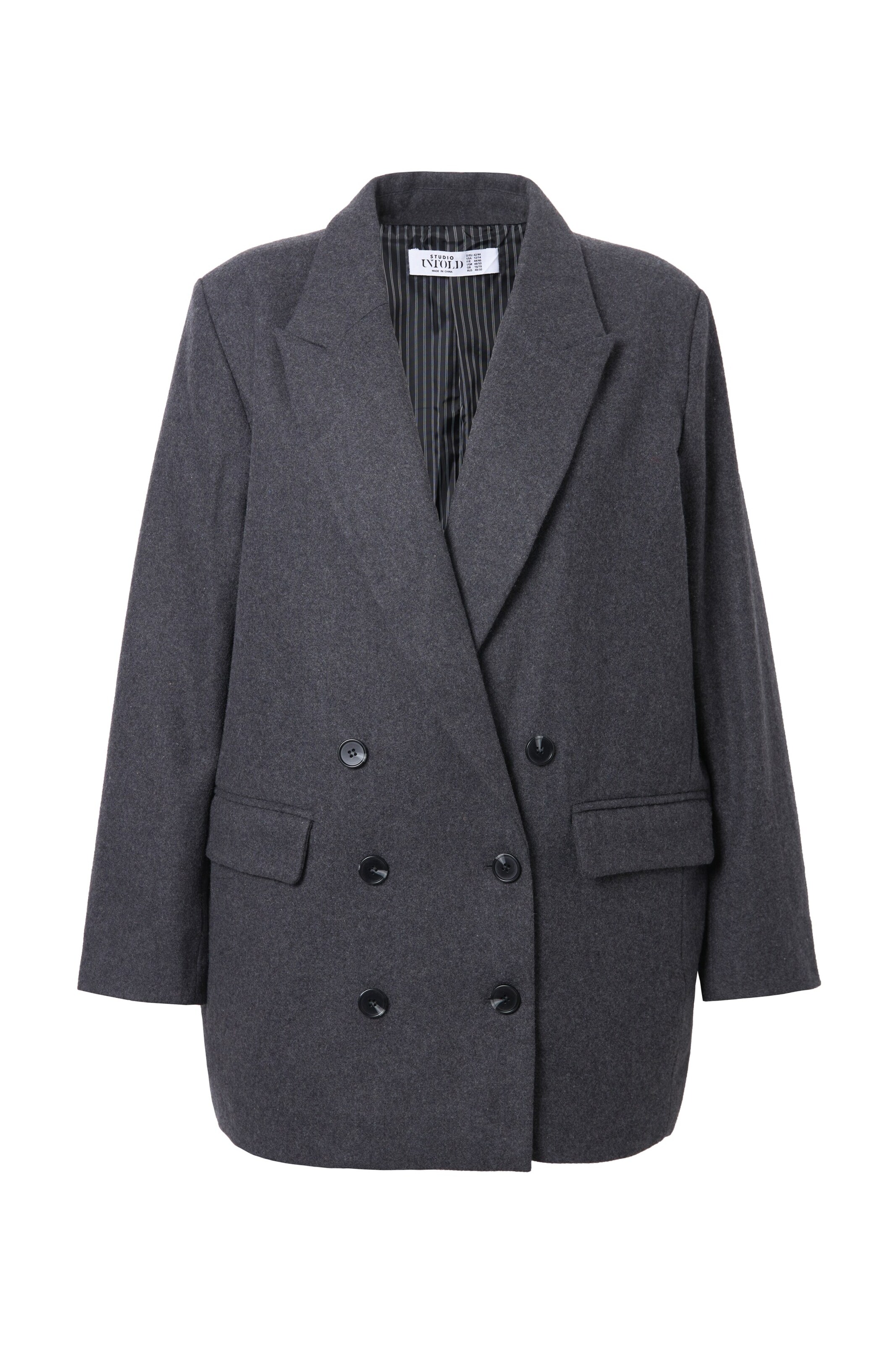 Studio Untold Blazer in Grau: Vorderseite