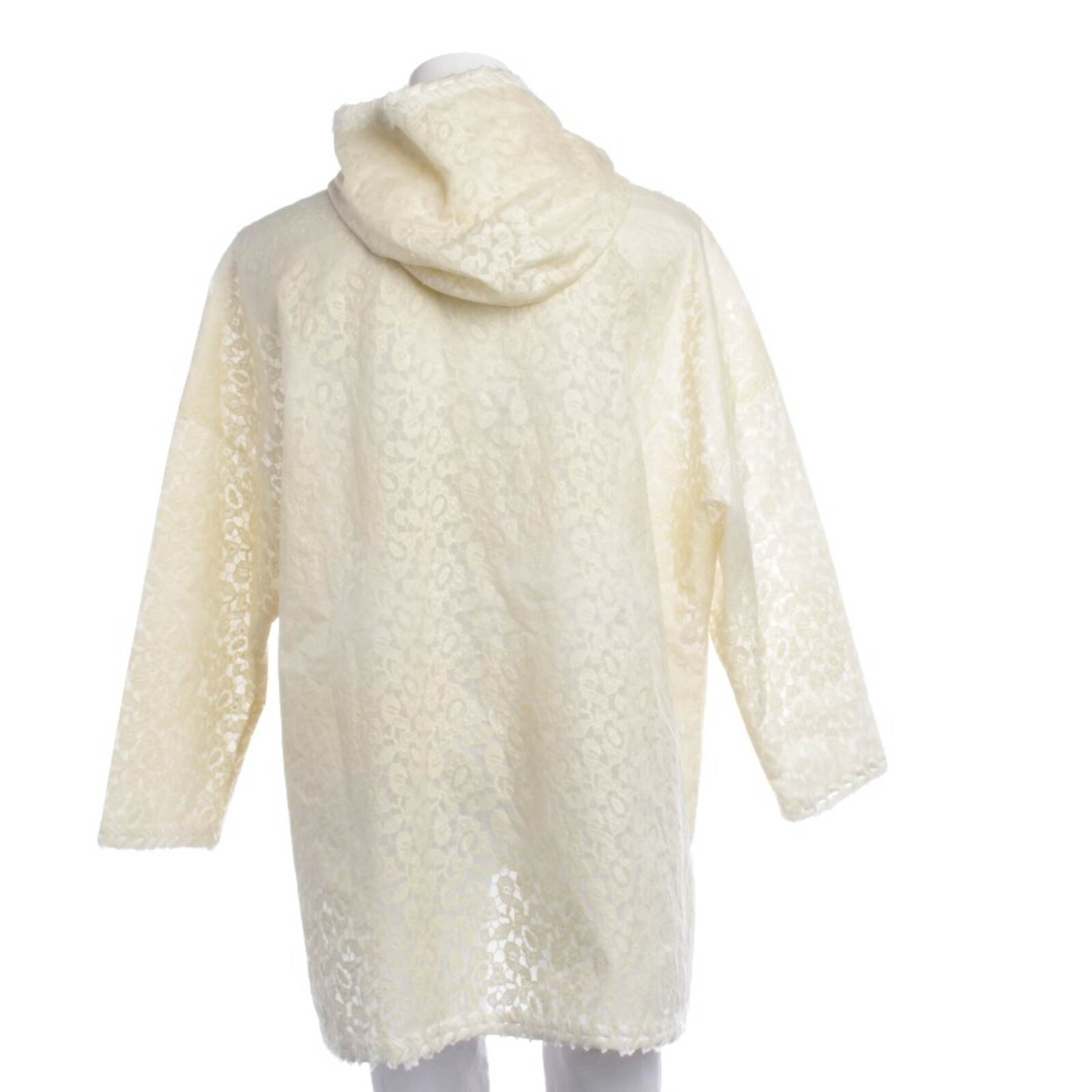 Ermanno Scervino Jacket & Coat in S in White