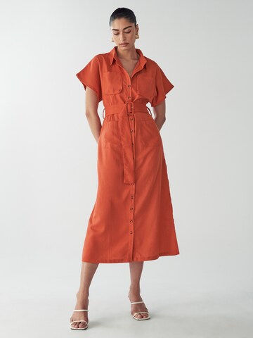 Robe-chemise 'Wichita' Willa en rouge