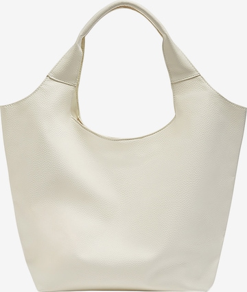 Pull&Bear Shopper in White: front