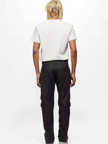 Slimfit Pantaloni cu buzunare 'Morten tahari' de la Young Poets pe negru