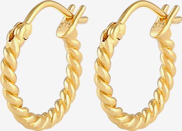 Boucles d'oreilles ELLI PREMIUM en or : devant