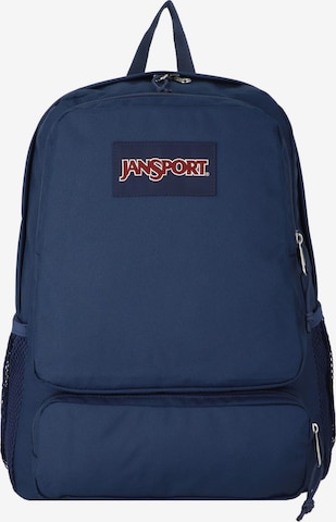 JANSPORT Backpack 'Doubleton ' in Blue: front