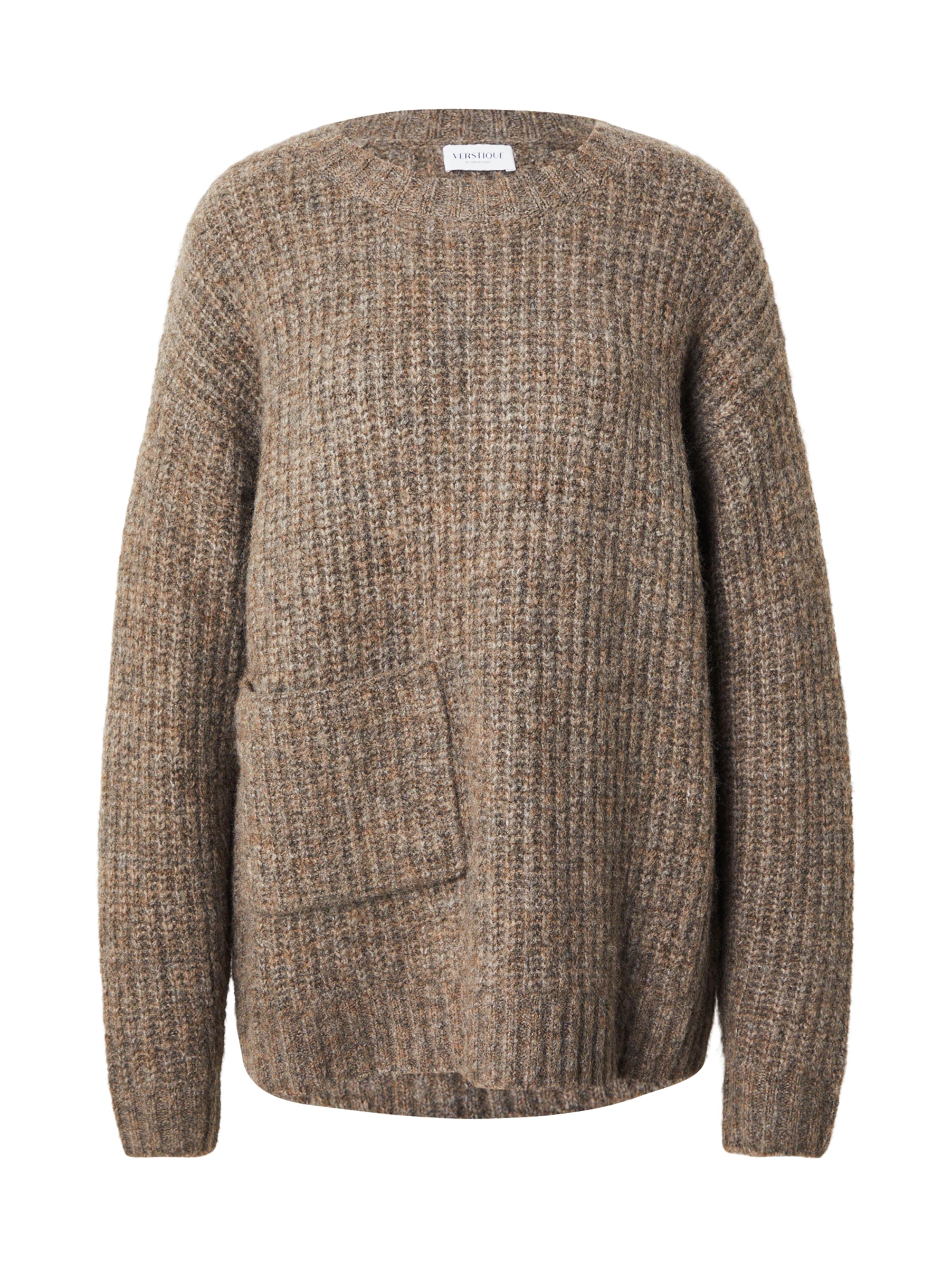 Bluză de molton de la VERSTIQUE pe maro: față