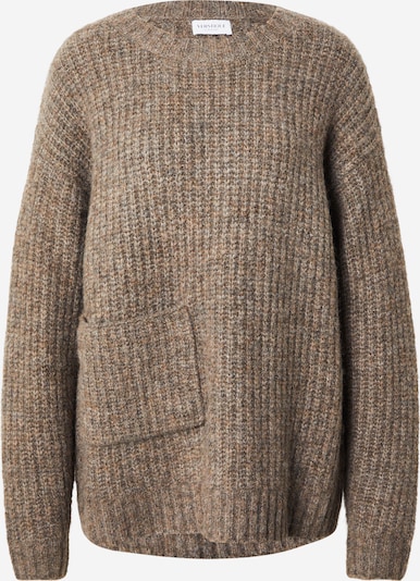 Megztinis be užsegimo iš VERSTIQUE, spalva – margai ruda, Prekių apžvalga