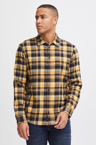 BLEND Regular fit Button Up Shirt in Yellow: front