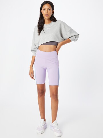 Urban Classics - Skinny Leggings em roxo