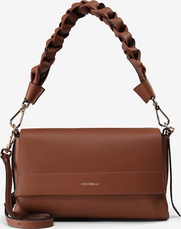 Sac bandoulière 'Boheme' Coccinelle en marron : devant