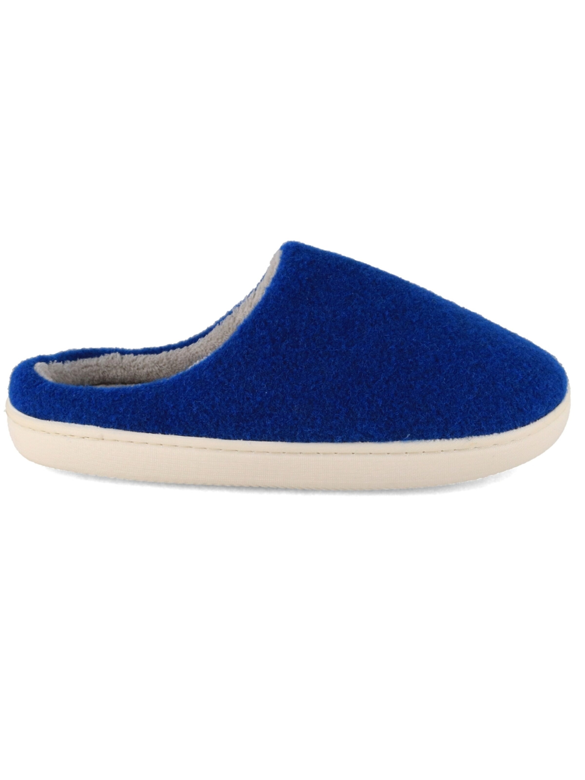Fluffys Hausschuh 'Luxora Damen Hausschuhe, rosé'‌‌‌‌‌‌ in Blau