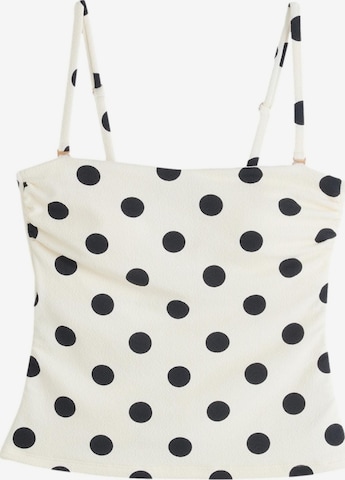 Bandeau Haut de tankini Next en blanc : devant