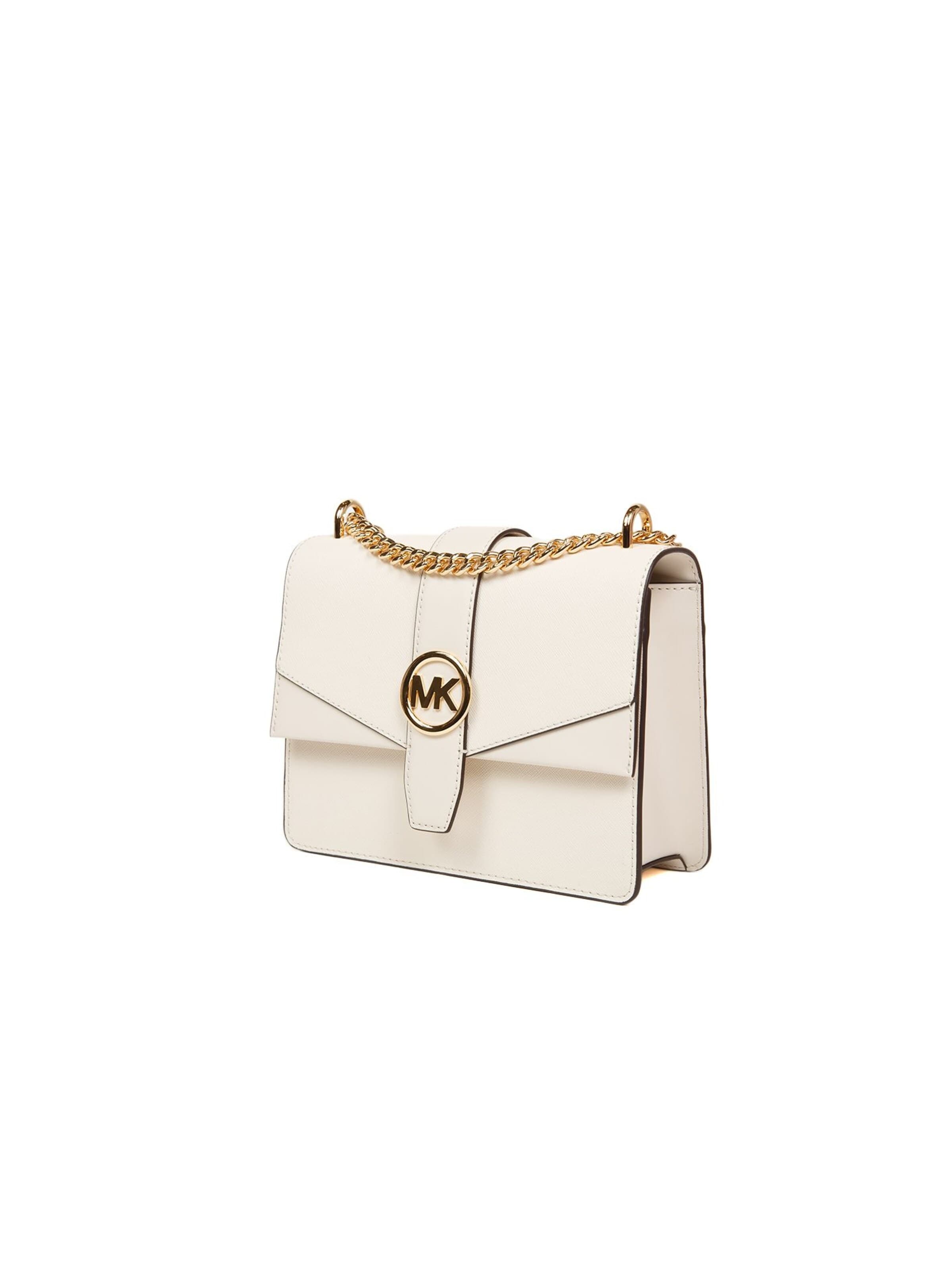 Borsa a tracolla 'Greenwich Small Flap Crossbody Bag' di Michael Kors in beige