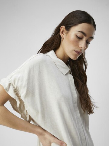 Abito camicia 'Sanne Tiana' di OBJECT in grigio