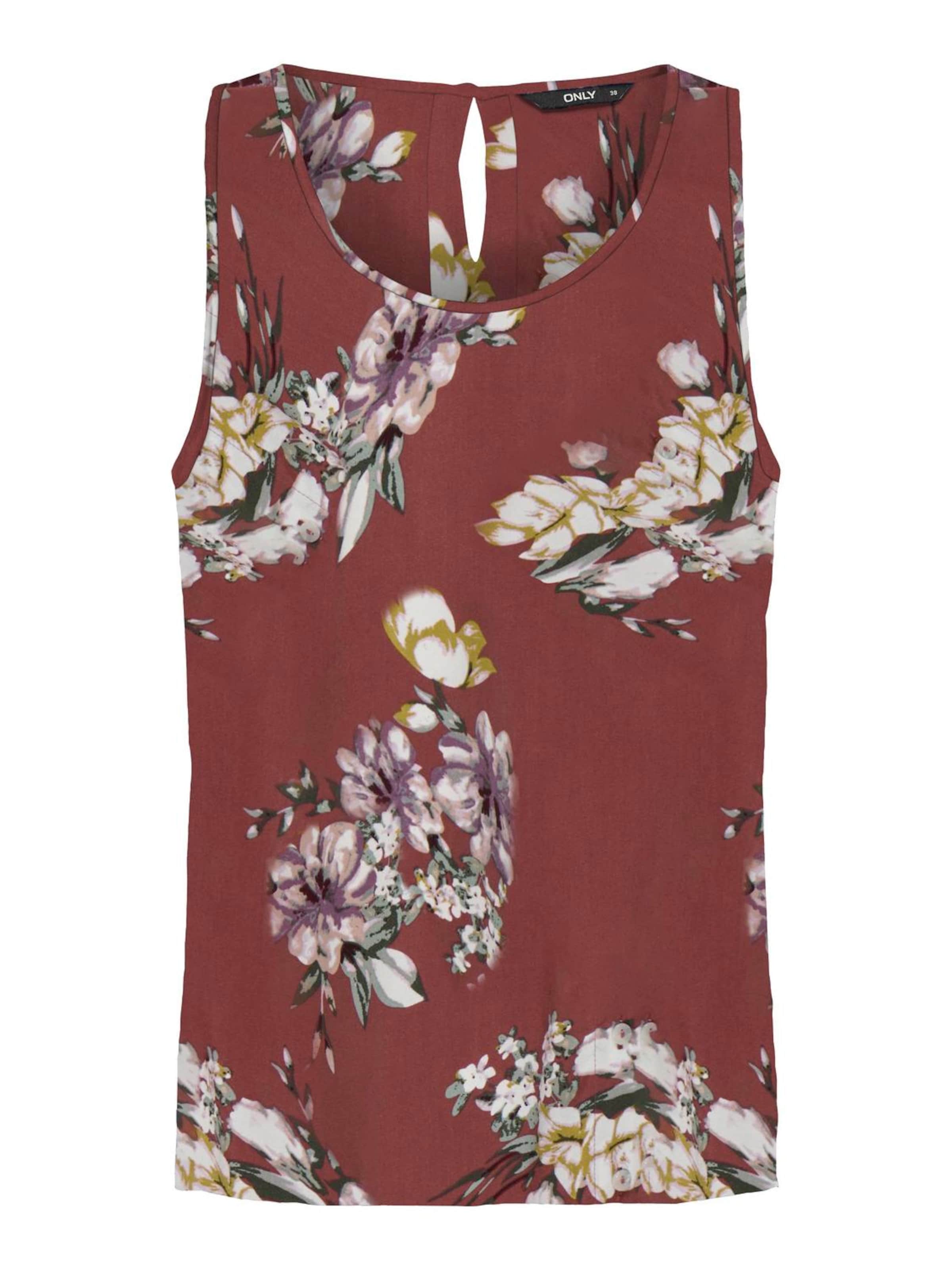 ONLY Топ 'NOVA' в Красный: спереди