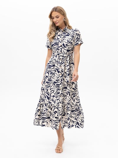 Passioni Sommerkleid 'Sommerkleid mit Grafik-Muster'‌‌‌ in navy, Produktansicht