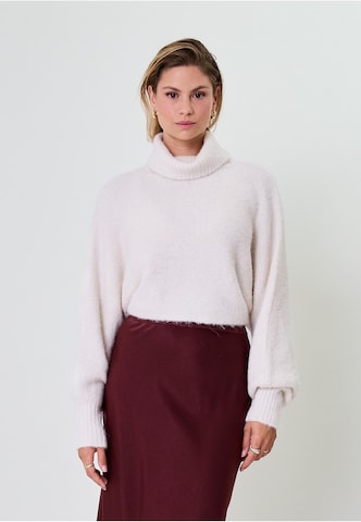 Pull-over 'Zoey' OH APRIL en beige : devant