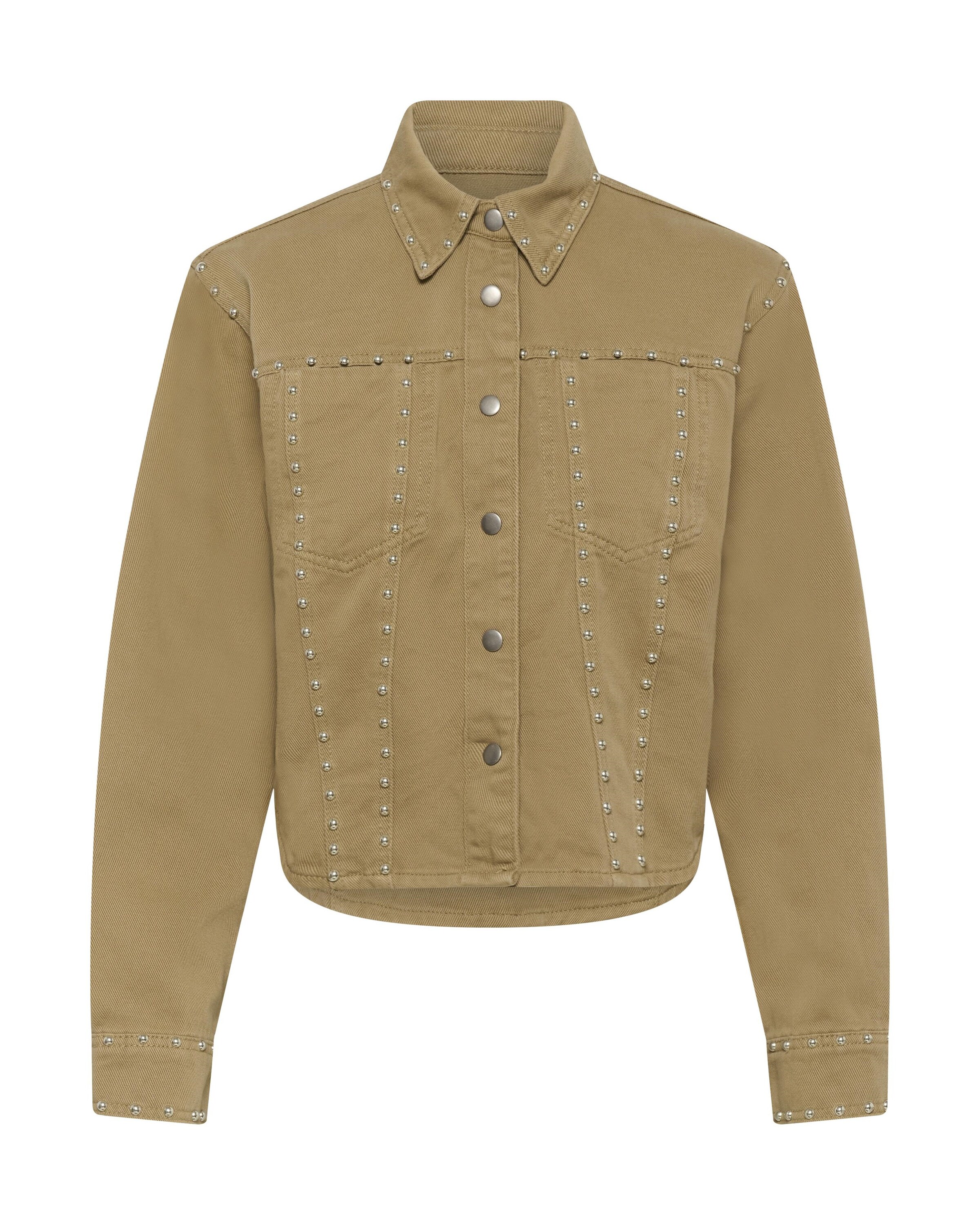 Kaffe Jacke 'KAbrynn' in Beige: Vorderseite
