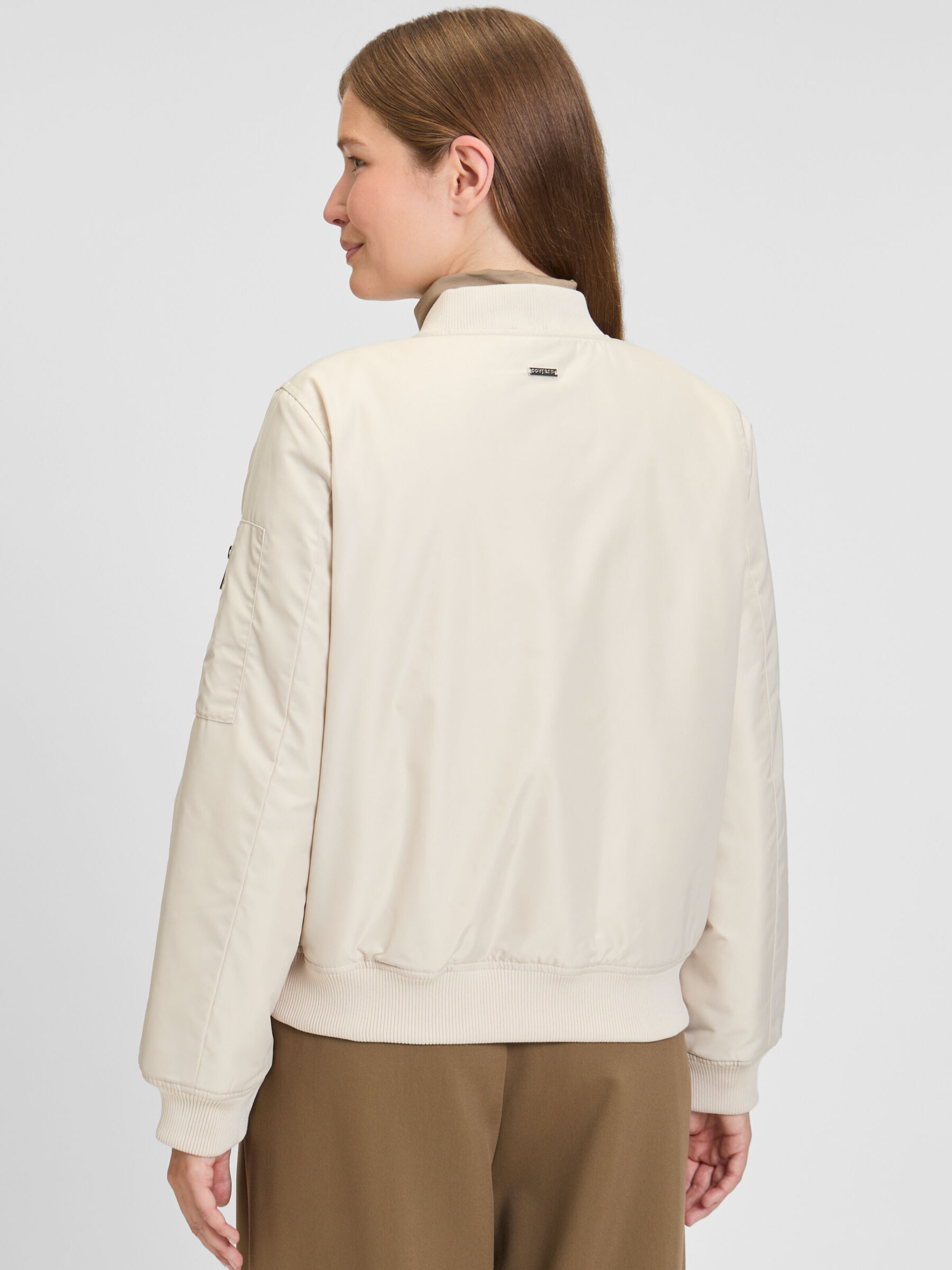Covered Between-Season Jacket 'BONNIE 2' in Beige