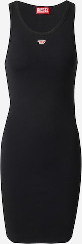 DIESELHaljina - crna boja: prednji dio