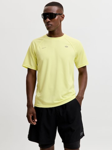 JACK & JONES - Camiseta en amarillo: frente
