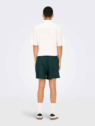 Only & Sons Badeshorts 'ONSTed' in Grün
