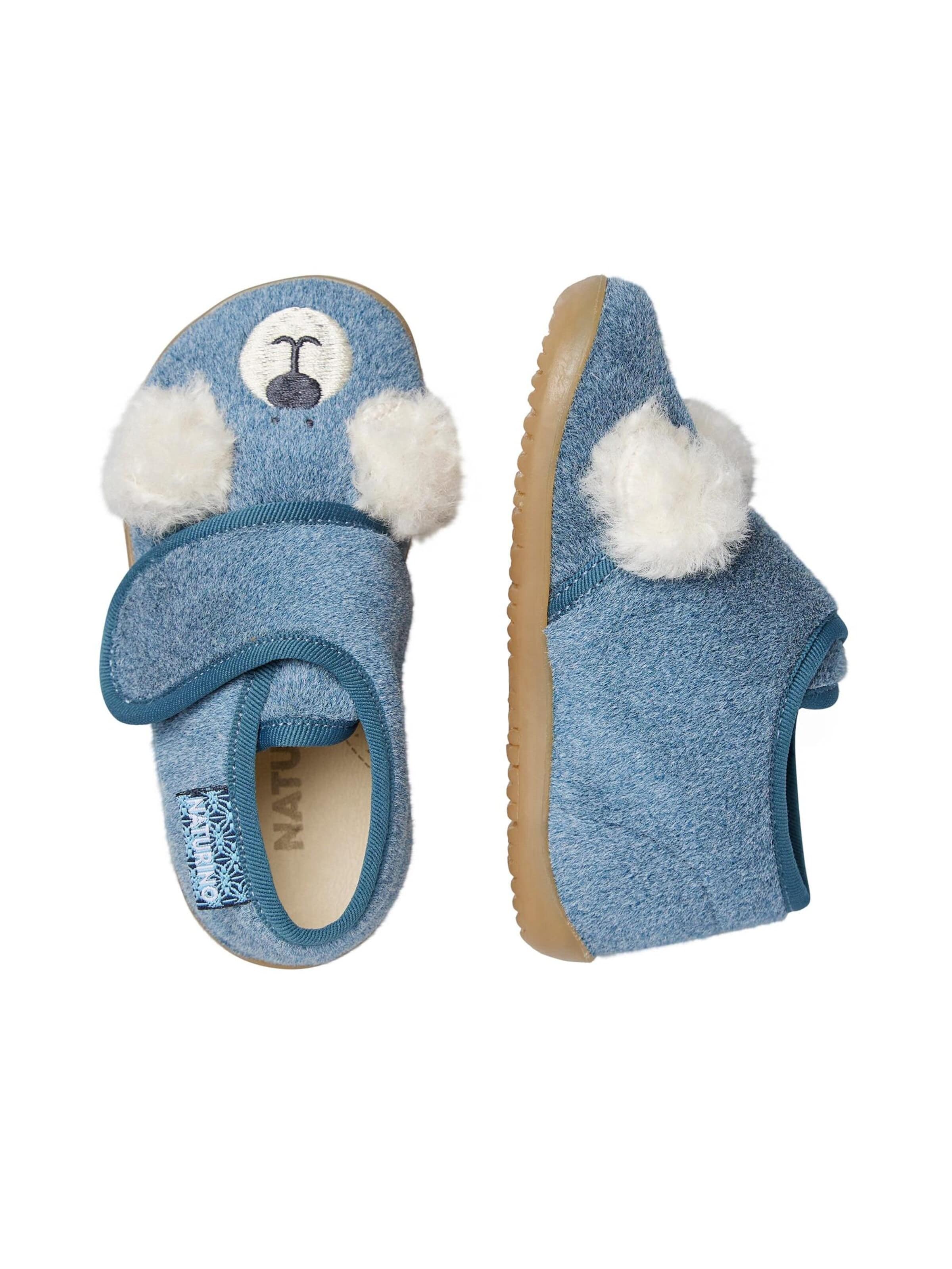 NATURINO Huisschoenen 'BIDAIM' in Blauw