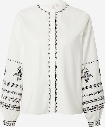 ONLY Блуза 'AUDRA DICTE' в бяло: отпред