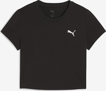 T-shirt 'Wardrobe Ess' PUMA en noir : devant