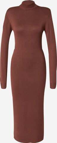 Robe 'Daisy' SOMETHINGNEW en marron : devant