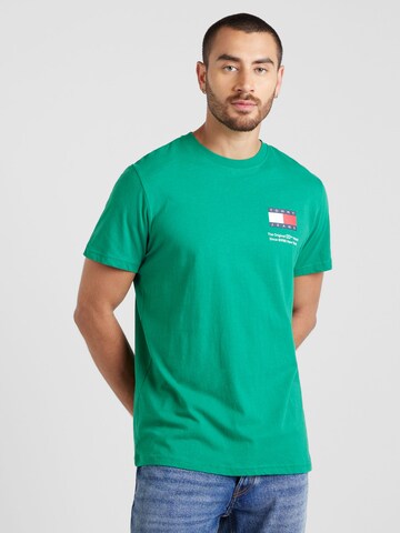 zaļš Tommy Jeans T-Krekls: no priekšpuses