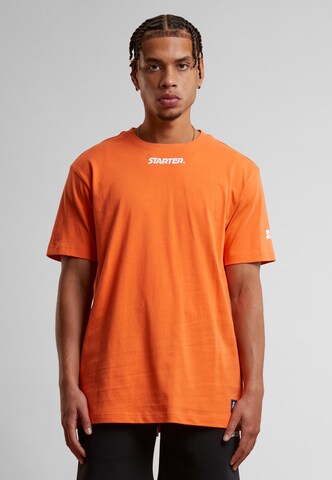 Starter Black Label - Camisa 'Essential' em laranja: frente