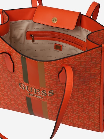 GUESS Torba shopper 'SILVANA' w kolorze pomarańczowy