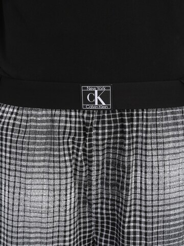 Calvin Klein Underwear Pikk pidžaama 'Established', värv must