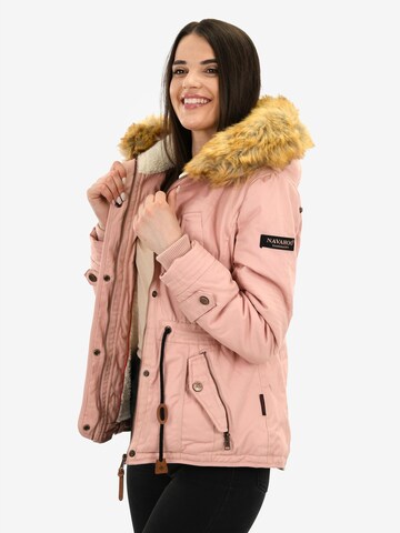 NAVAHOO Winterparka 'Pearl' in Rood