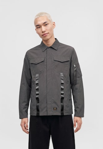 ALPHA INDUSTRIES Between-Season Jacket in Grey: front