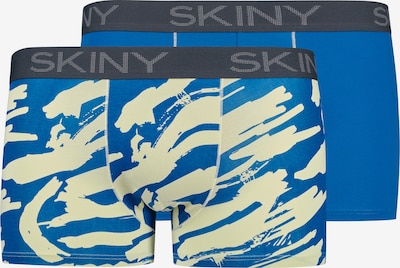 Skiny Boxers em marfim / azul / cinzento / preto, Vista do produto