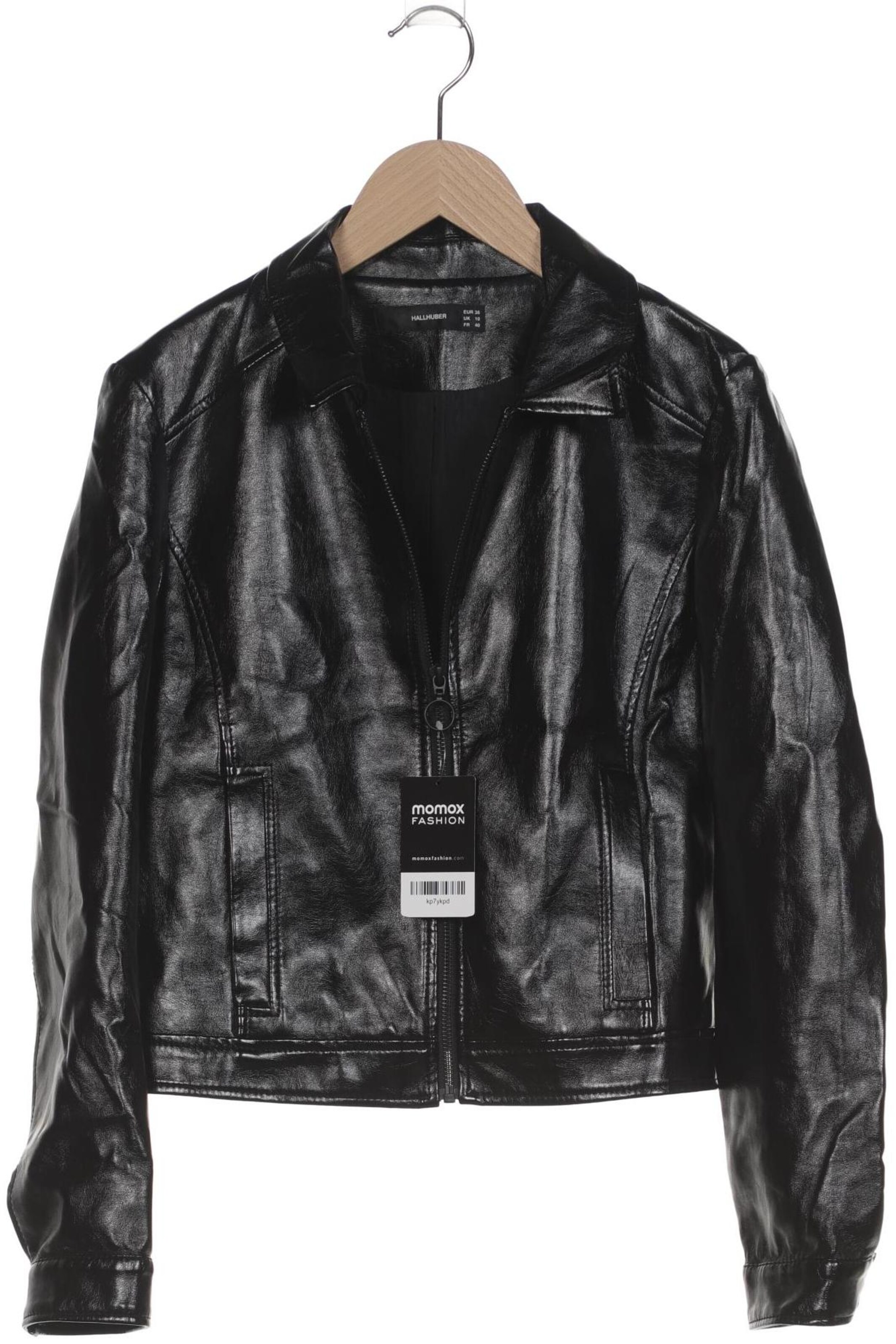 HALLHUBER Jacke M in Schwarz: Vorderseite