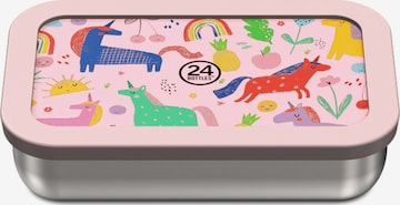 24Bottles Brotdose in Pink: Vorderseite