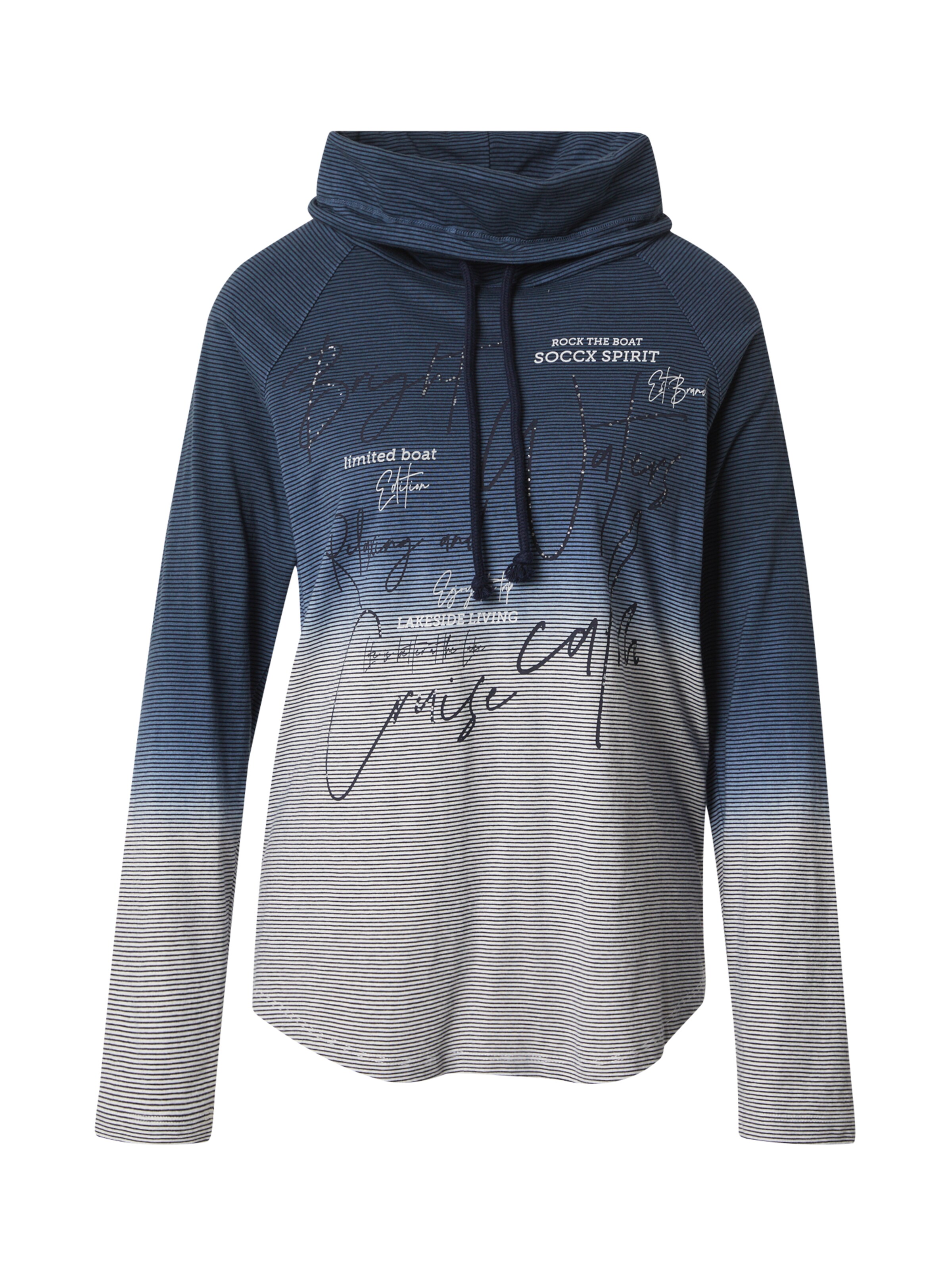 Maglietta 'Rock the Boat' di Soccx in blu: frontale