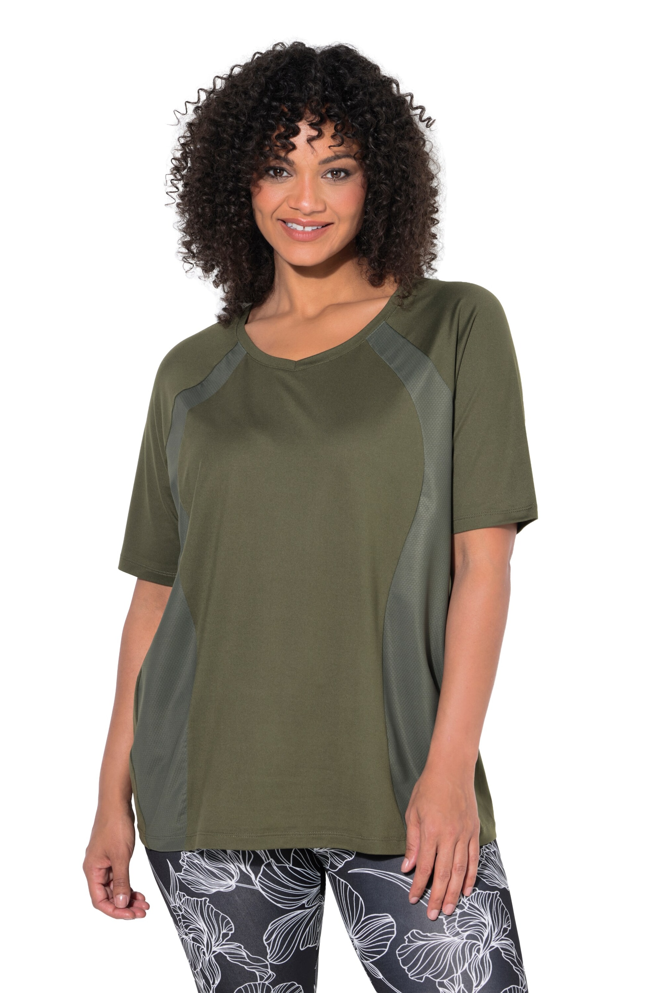 Ulla Popken Shirt in Green: front