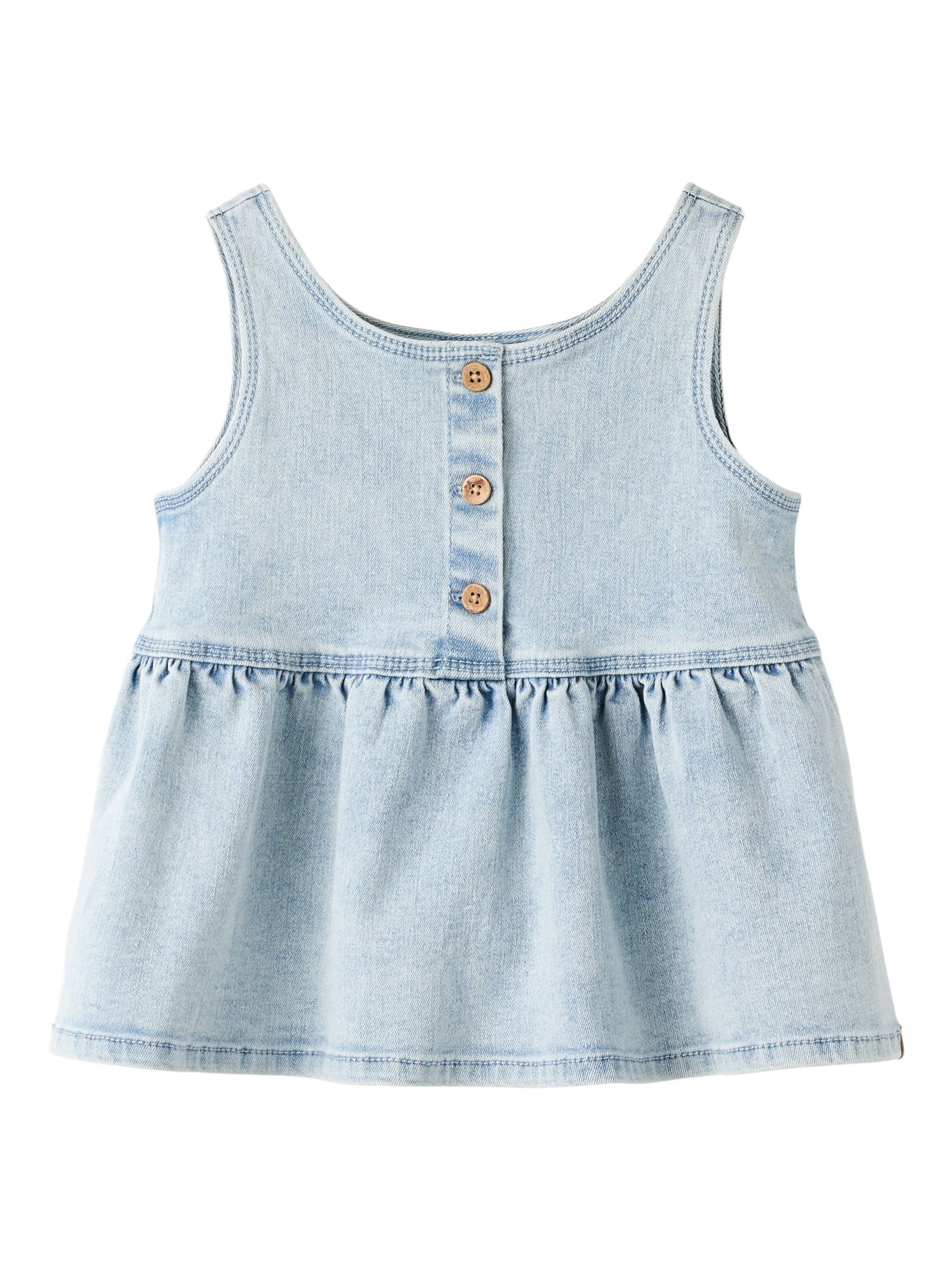 Top di Lil'Atelier in blu: frontale