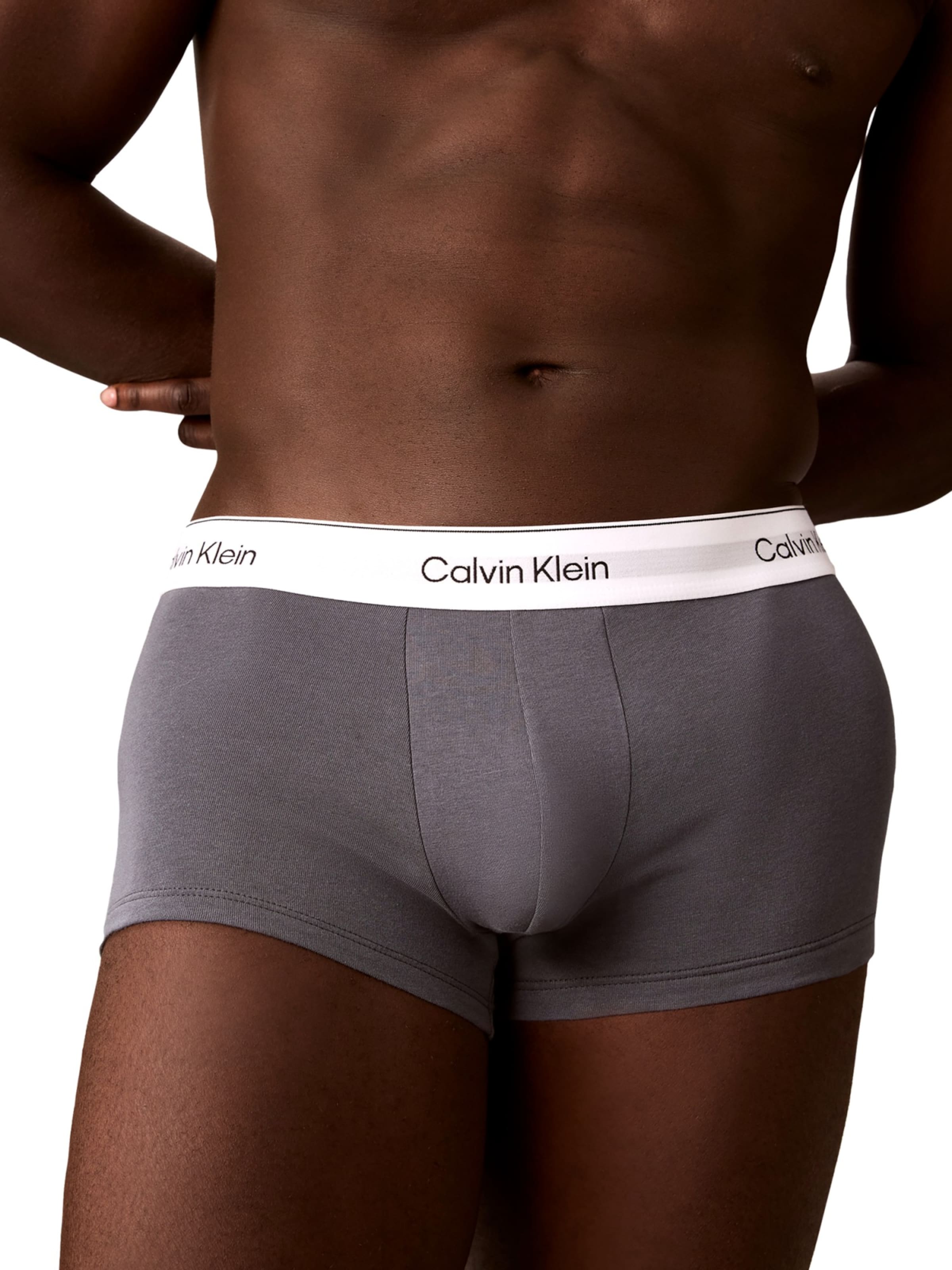Calvin Klein Boxerky - Sivá