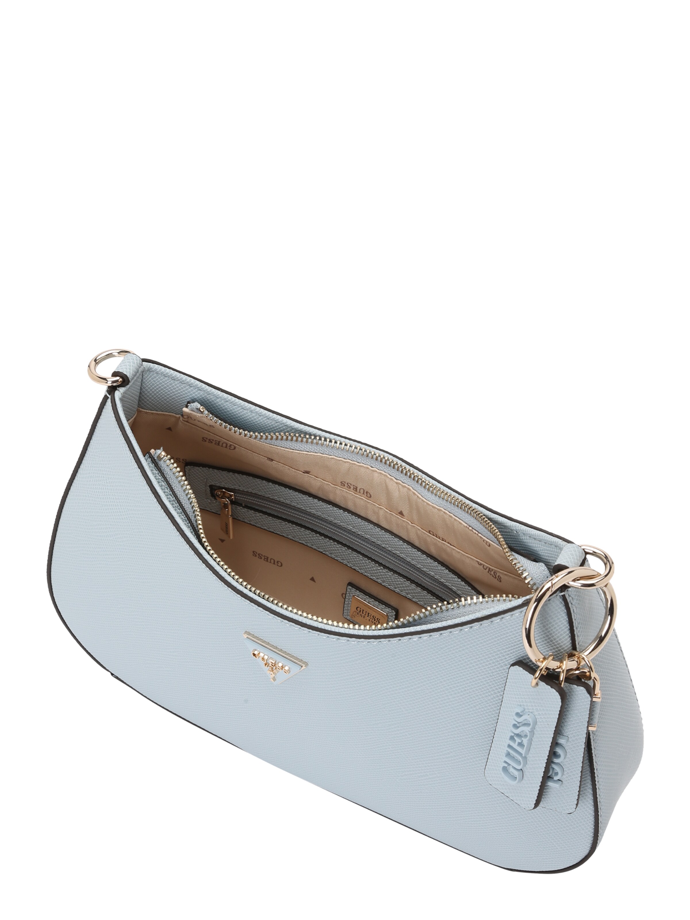 Sac bandoulière 'NOELLE II TOP ZIP SHOULDER BAG' GUESS en bleu