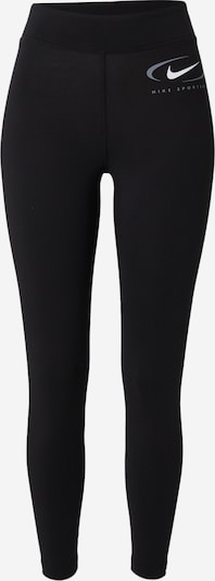 Leggings 'Swoosh' Nike Sportswear pe negru / alb, Vizualizare produs