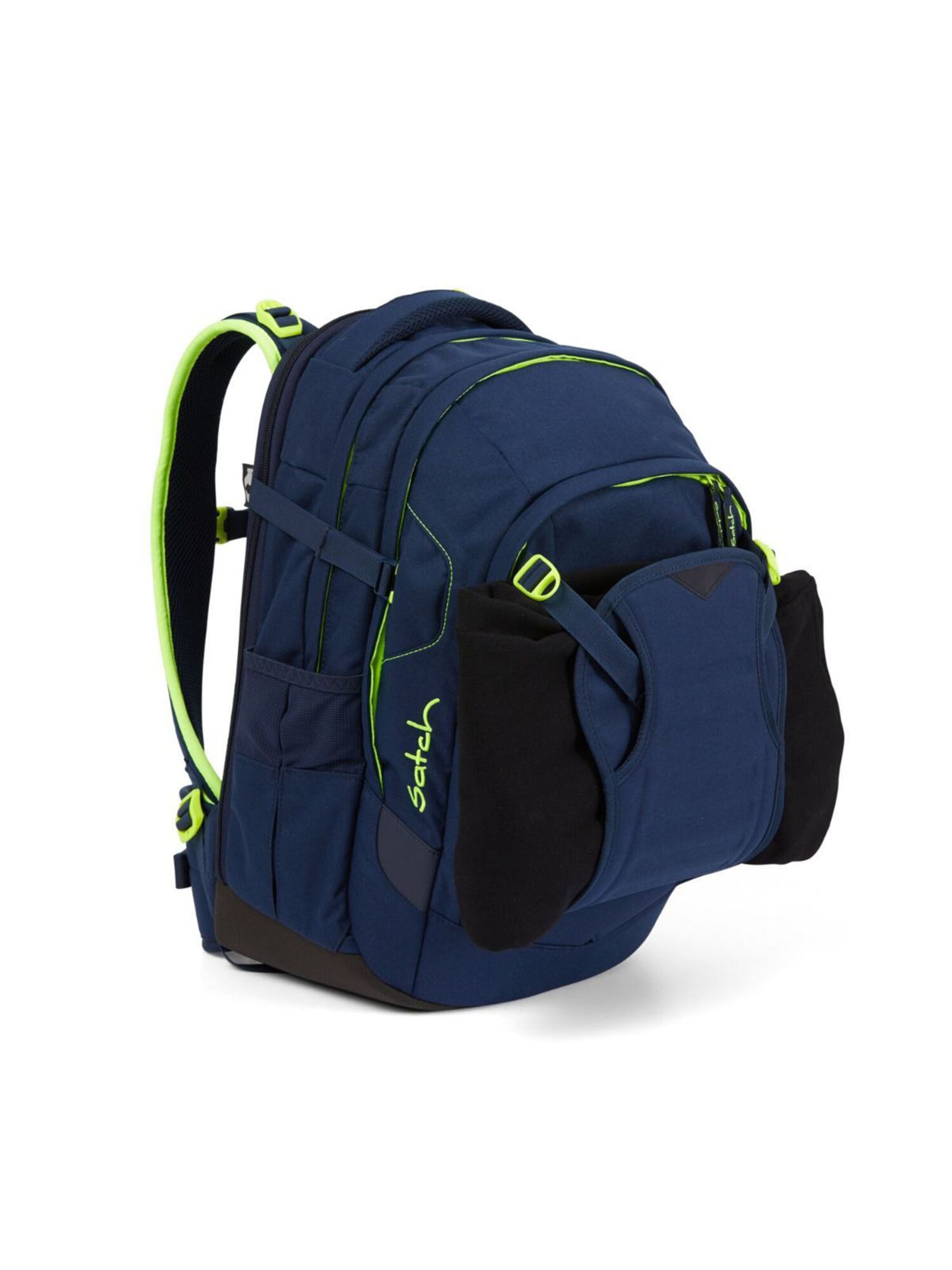 Satch Backpack 'Satch Match Schulrucksack Set 3tlg' in Blue