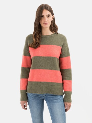 CAMEL ACTIVE Sweater in Green: front