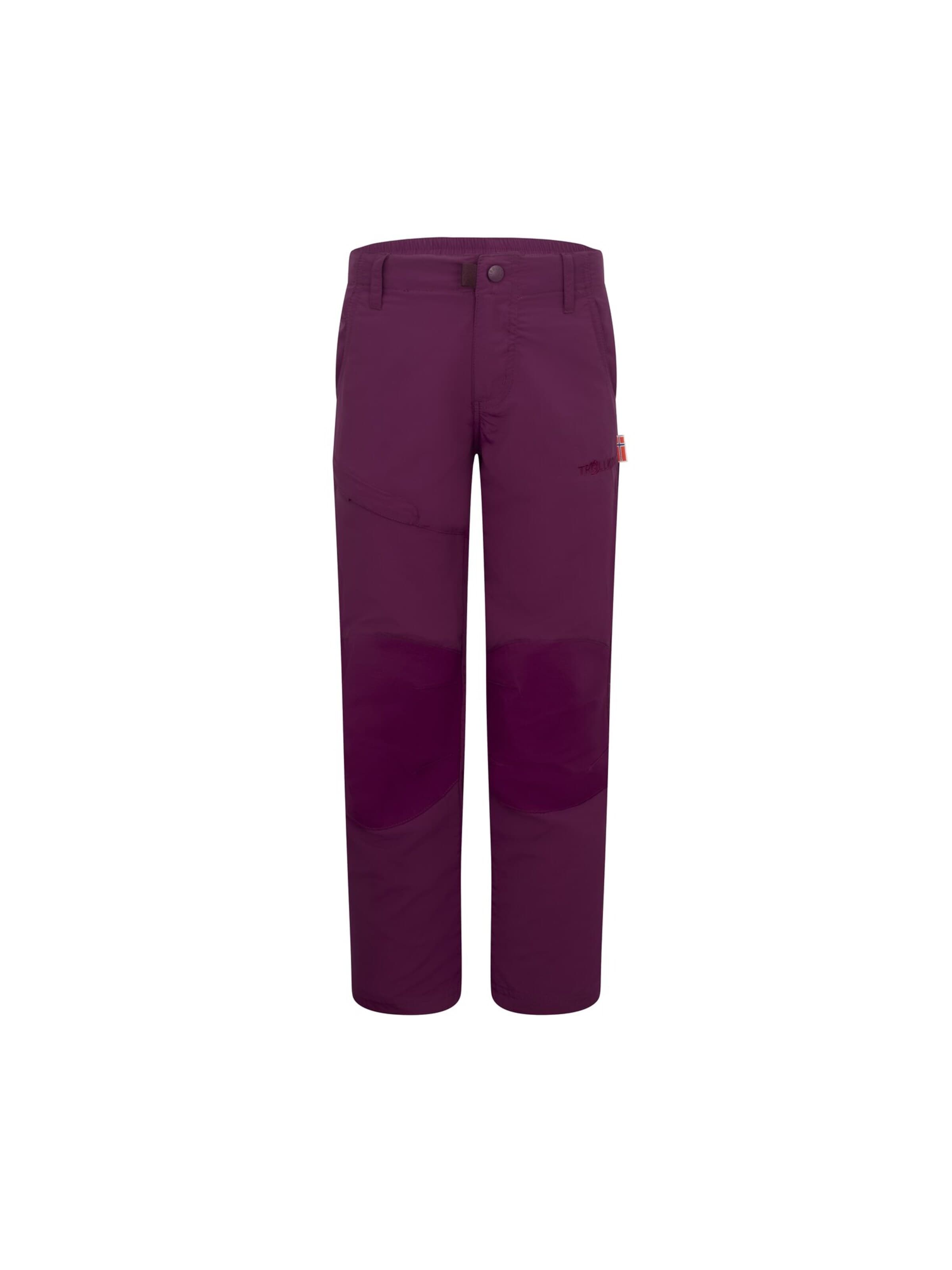 TROLLKIDS Workout Pants in Purple: front